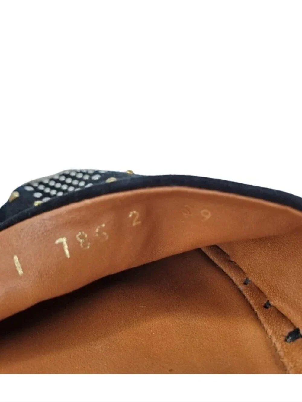 Valentino Garavani Black Suede Embellished Espadrille Flats